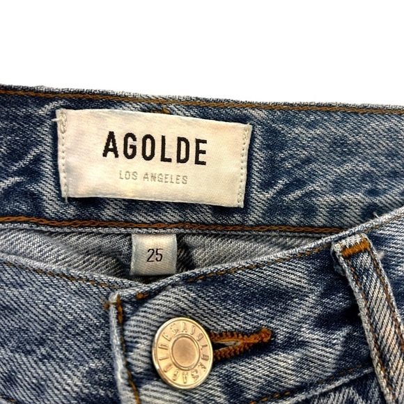 AGOLDE Fen High Rise Relaxed Tapered Jean-  Size 25 - Picture 12 of 14